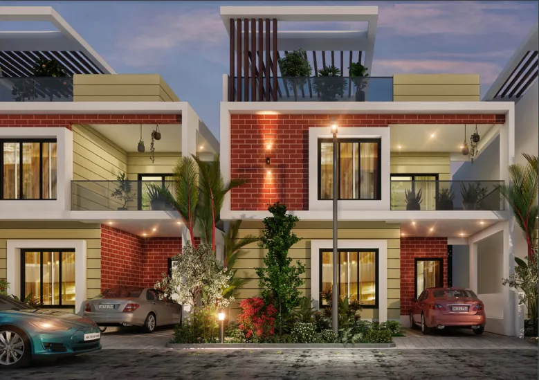 Peninsulainfra ParkElite Phase-3 Night View